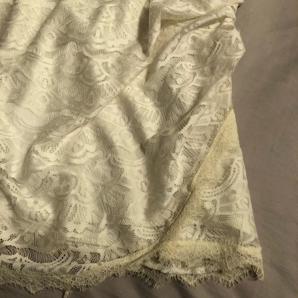 Material Girl beautiful cream dress, size L - Picture 3 of 7